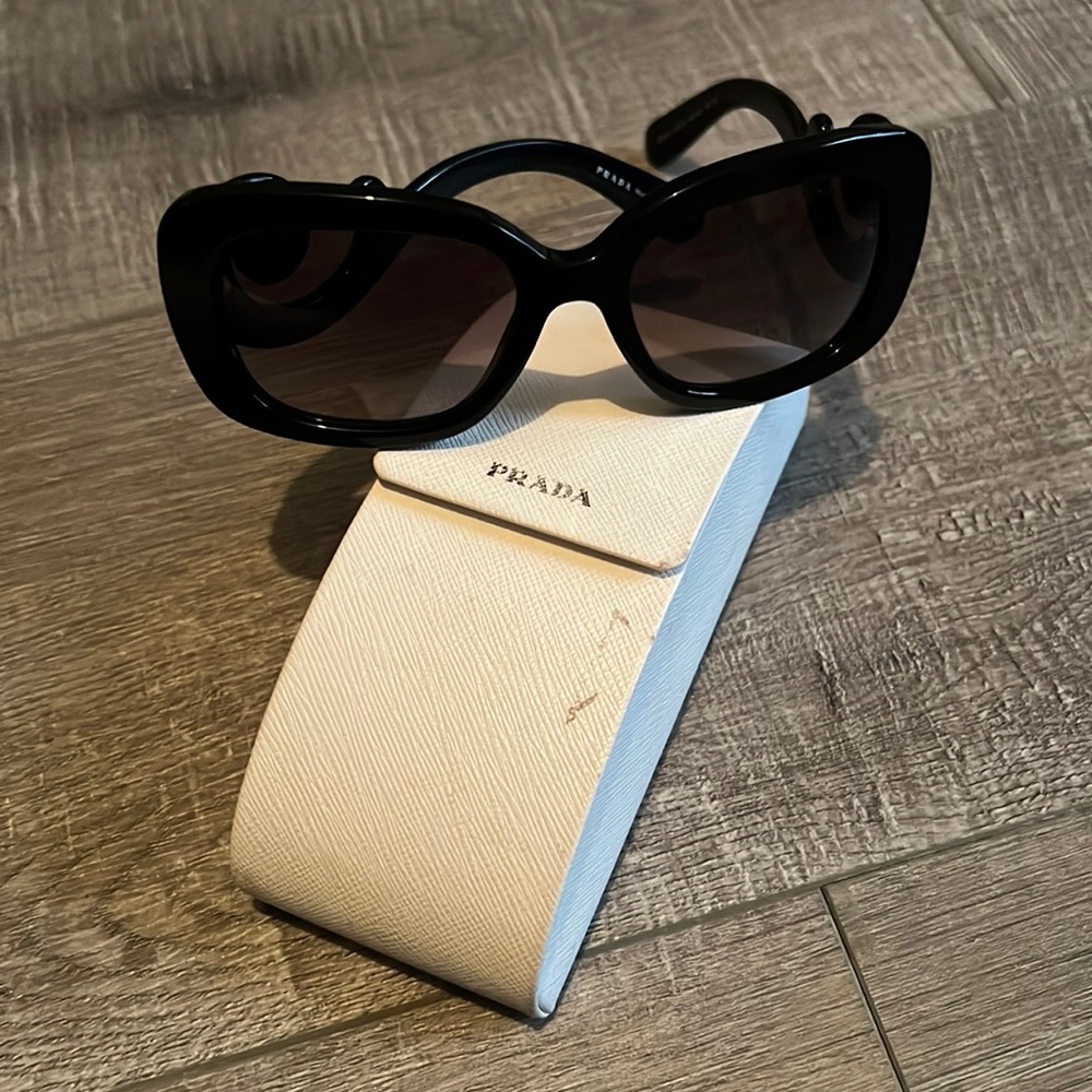 Prada sunglasses- excellent condition, case included